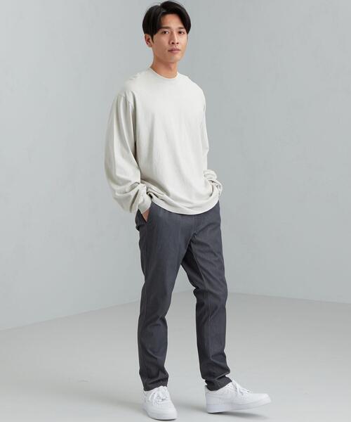 LOS ANGELES APPAREL（ロサンゼルスアパレル）の「OTL 別注 [ ロサンゼルスアパレル ] LOS ANGELES APPAREL G/D 長袖 Tシャツ（Tシャツ/カットソー・メンズ・ブラック/ベージュ/ケリー/ダークブラウン・MEDIUM/X-LARGE/LARGE）」の9枚目の写真