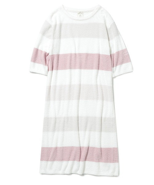 スムーズィー ４ボーダードレス ルームワンピース Gelato Gelato ルームウェア ルームワンピース Pique ジェラートピケ のファッション