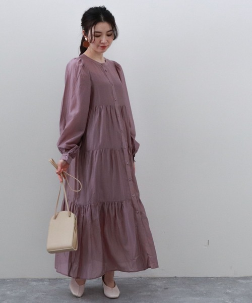 セール】シアーティアードワンピース（ワンピース）｜archives