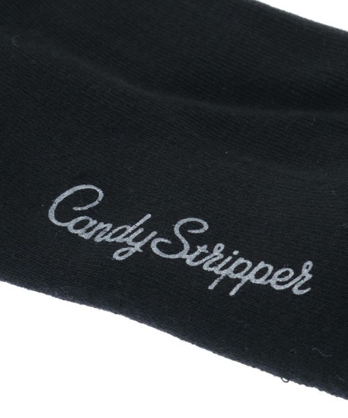 Candy Stripper（キャンディストリッパー）の「LOGO RIB SOCKS（ソックス/靴下・レディース・オフホワイト/ブラック/パープル・FREE）」の7枚目の写真