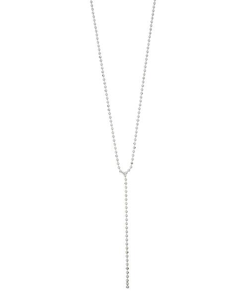 koe(コエ)の「ボールチェーンロングネックレス*(ネックレス・レディース・ゴールド/シルバー・FREE)」の3枚目の写真