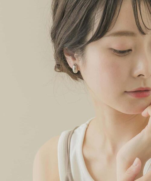 SMELLY（スメリー）の「メタルプックリイヤリング（イヤリング・レディース・ゴールド/シルバー・-）」の9枚目の写真