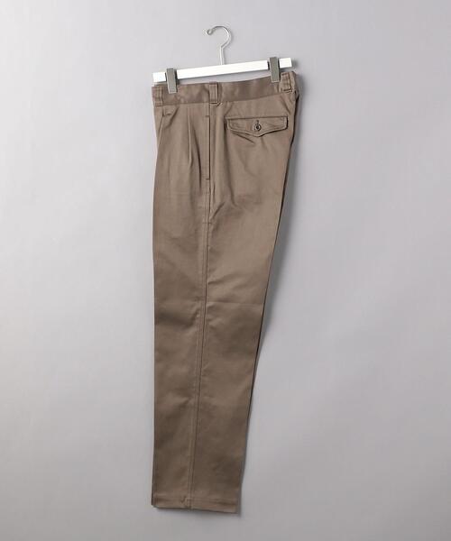 UNITED ARROWS（ユナイテッドアローズ）の「＜Scye (サイ）＞ フレンチ アーミー チノ（チノパンツ・メンズ・ベージュ/ダークブラウン・40/36/38）」の2枚目の写真