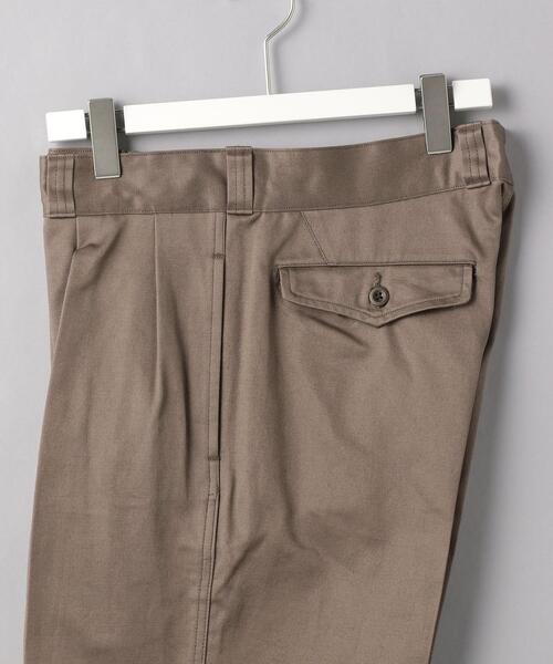 UNITED ARROWS（ユナイテッドアローズ）の「＜Scye (サイ）＞ フレンチ アーミー チノ（チノパンツ・メンズ・ベージュ/ダークブラウン・40/36/38）」の5枚目の写真