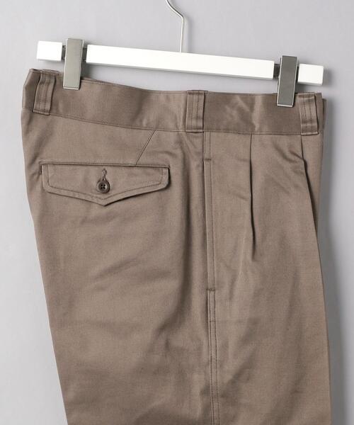 UNITED ARROWS（ユナイテッドアローズ）の「＜Scye (サイ）＞ フレンチ アーミー チノ（チノパンツ・メンズ・ベージュ/ダークブラウン・40/36/38）」の6枚目の写真