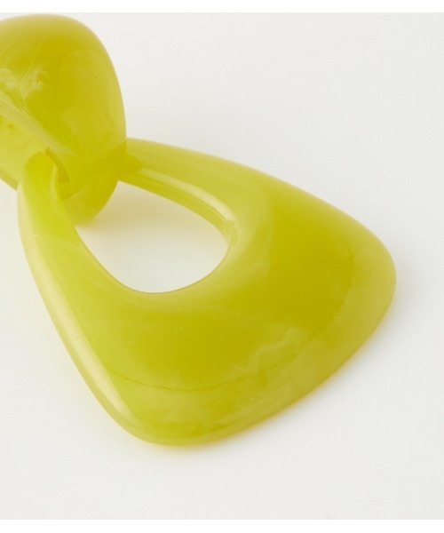 AZUL by moussy（アズールバイマウジー）の「LIGHT COLOR MARBLE EARRINGS/ライトカラーマーブルイヤリング（ピアス（両耳用）・レディース・ライム/ベージュ系その他・FREE）」の13枚目の写真