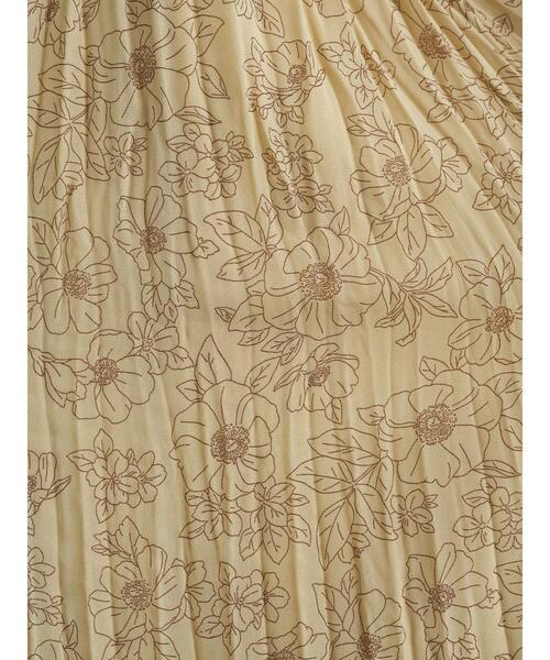 earth music&ecology（アースミュージックアンドエコロジー）の「線画フラワーワッシャースカート ＊（スカート・レディース・アイボリー/モカ/その他6・FREE）」の10枚目の写真