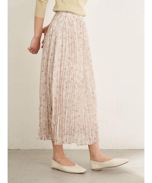 earth music&ecology（アースミュージックアンドエコロジー）の「線画フラワーワッシャースカート ＊（スカート・レディース・アイボリー/モカ/その他6・FREE）」の22枚目の写真