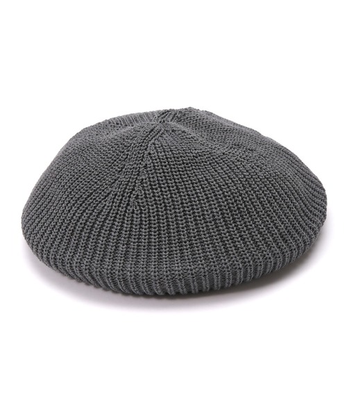 RACAL(ラカル)の「RACAL/Washi Rasta Berret(ハンチング/ベレー帽・メンズ・ブラック/ベージュ/グレー・FREE)」の3枚目の写真