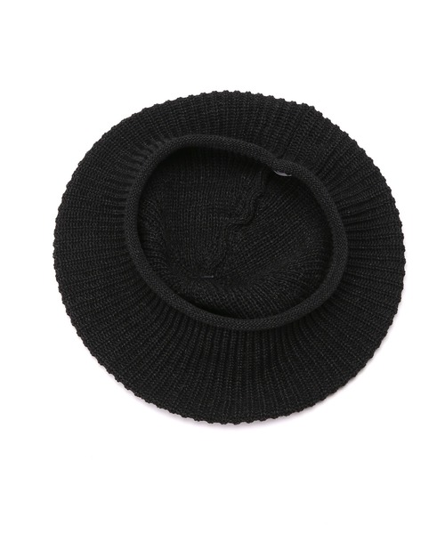 RACAL(ラカル)の「RACAL/Washi Rasta Berret(ハンチング/ベレー帽・メンズ・ブラック/ベージュ/グレー・FREE)」の6枚目の写真