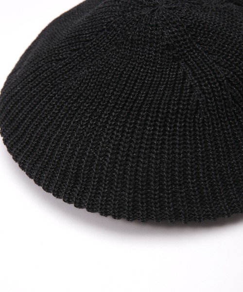 RACAL(ラカル)の「RACAL/Washi Rasta Berret(ハンチング/ベレー帽・メンズ・ブラック/ベージュ/グレー・FREE)」の7枚目の写真