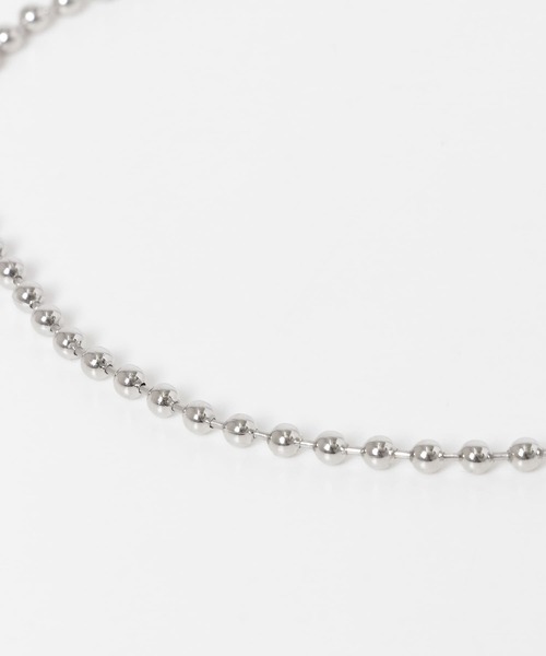 SMELLY（スメリー）の「ボールチェーンロングネックレス（ネックレス・レディース・シルバー・-）」の9枚目の写真