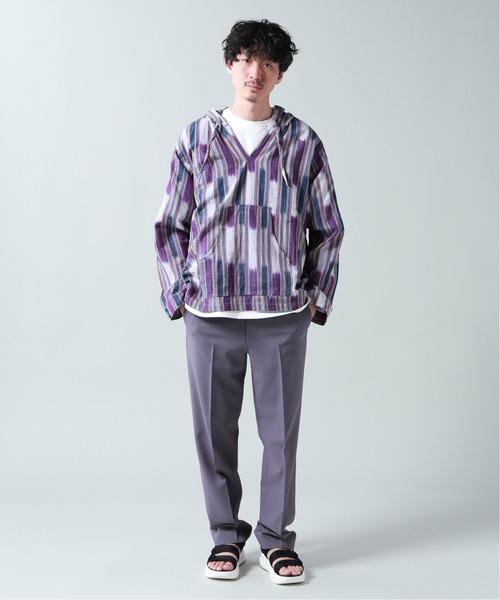 JOURNAL STANDARD(ジャーナルスタンダード)の「【DEL SOL×JS】別注 グアテマラ メキシカンパーカー(パーカー・メンズ・パープル/ダークブルー/カーキ/ブラック/ホワイト系その他/ベージュ/ブラック系その他・LARGE/MEDIUM)」の11枚目の写真