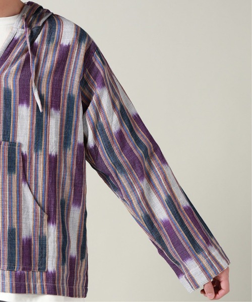 JOURNAL STANDARD(ジャーナルスタンダード)の「【DEL SOL×JS】別注 グアテマラ メキシカンパーカー(パーカー・メンズ・パープル/ダークブルー/カーキ/ブラック/ホワイト系その他/ベージュ/ブラック系その他・LARGE/MEDIUM)」の19枚目の写真