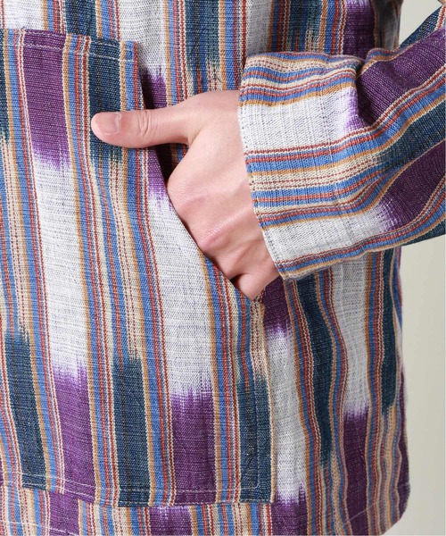 JOURNAL STANDARD(ジャーナルスタンダード)の「【DEL SOL×JS】別注 グアテマラ メキシカンパーカー(パーカー・メンズ・パープル/ダークブルー/カーキ/ブラック/ホワイト系その他/ベージュ/ブラック系その他・LARGE/MEDIUM)」の12枚目の写真