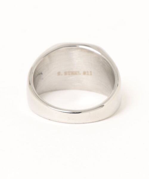 ＪＵＧＬＡＮＳ（ユグランス）の「NK カレッジリング　印台 デザイン（リング・レディース・ゴールド系その他/ブラック系その他/ブラウン系その他/ブルー系その他/ピンク系その他/シルバー系その他/シルバー系その他2/ゴールド系その他2/ブラック系その他2/ブラウン系その他2/ブルー系その他2/ピンク系その他2/シルバー系その他3/ブラック系その他3・19号/13号/11号/23号/9号）」の15枚目の写真