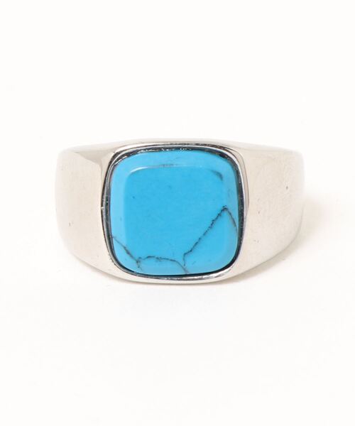 ＪＵＧＬＡＮＳ（ユグランス）の「NK カレッジリング　印台 デザイン（リング・レディース・ゴールド系その他/ブラック系その他/ブラウン系その他/ブルー系その他/ピンク系その他/シルバー系その他/シルバー系その他2/ゴールド系その他2/ブラック系その他2/ブラウン系その他2/ブルー系その他2/ピンク系その他2/シルバー系その他3/ブラック系その他3・19号/13号/11号/23号/9号）」の16枚目の写真