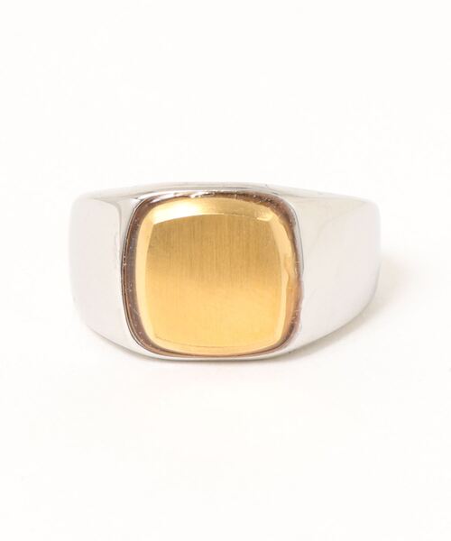 ＪＵＧＬＡＮＳ（ユグランス）の「NK カレッジリング　印台 デザイン（リング・レディース・ゴールド系その他/ブラック系その他/ブラウン系その他/ブルー系その他/ピンク系その他/シルバー系その他/シルバー系その他2/ゴールド系その他2/ブラック系その他2/ブラウン系その他2/ブルー系その他2/ピンク系その他2/シルバー系その他3/ブラック系その他3・19号/13号/11号/23号/9号）」の19枚目の写真