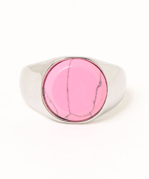 ＪＵＧＬＡＮＳ（ユグランス）の「NK カレッジリング　印台 デザイン（リング・レディース・ゴールド系その他/ブラック系その他/ブラウン系その他/ブルー系その他/ピンク系その他/シルバー系その他/シルバー系その他2/ゴールド系その他2/ブラック系その他2/ブラウン系その他2/ブルー系その他2/ピンク系その他2/シルバー系その他3/ブラック系その他3・19号/13号/11号/23号/9号）」の21枚目の写真