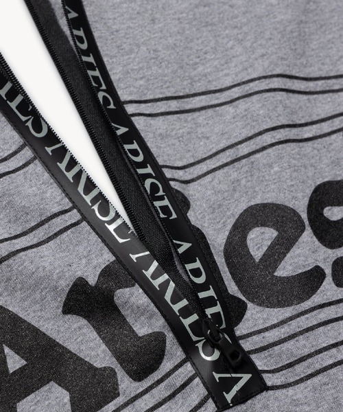 ARIES(アリーズ)の「【ARIES】Zip Collar Tee(Tシャツ/カットソー・レディース・グレー・X-SMALL)」の5枚目の写真