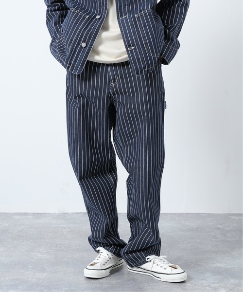 Carhartt WIP（カーハートダブリューアイピー）の「【CARHARTT WIP / カーハート ダブリューアイピー】TRADE SINGLE KNEE PANT（その他パンツ・メンズ・ホワイト系その他/ダークブルー・34/32/30）」の2枚目の写真