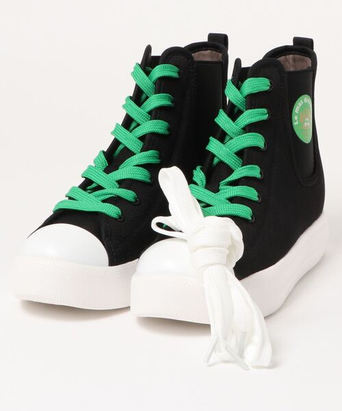 チチカカ（チチカカ）の「サイドゴア撥水スニーカー（スニーカー・レディース・ブラック/レッド/カーキ・MEDIUM/LARGE）」の15枚目の写真