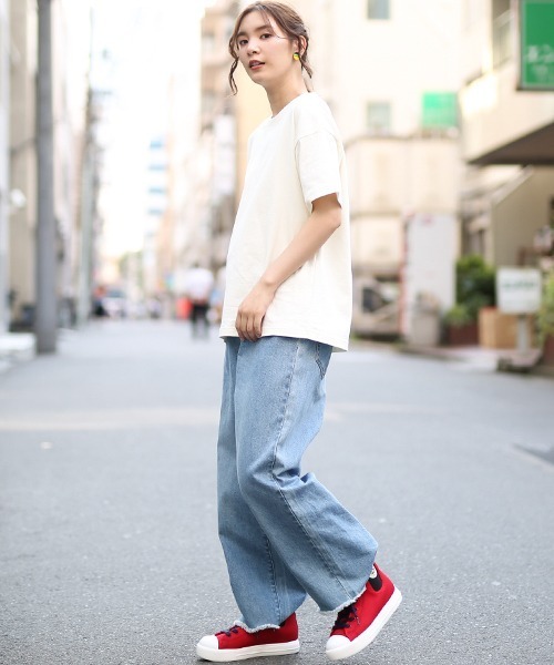 チチカカ（チチカカ）の「サイドゴア撥水スニーカー（スニーカー・レディース・ブラック/レッド/カーキ・MEDIUM/LARGE）」の7枚目の写真