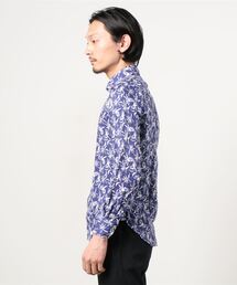 Finamore/ボタニカルフラワー/リネンシャツ/① Finamore/ボタニカルフラワー/リネンシャツ