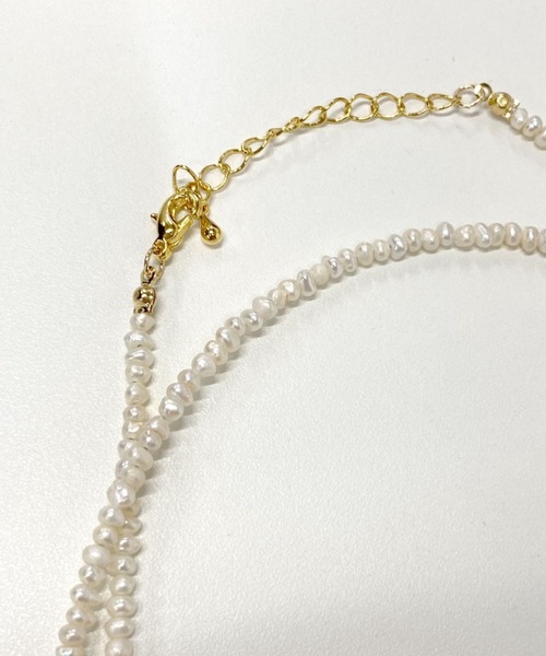 SHENERY（シーナリー）の「【WEB限定】ベビー淡水パールネックレス（ネックレス・レディース・ゴールド・FREE）」の6枚目の写真