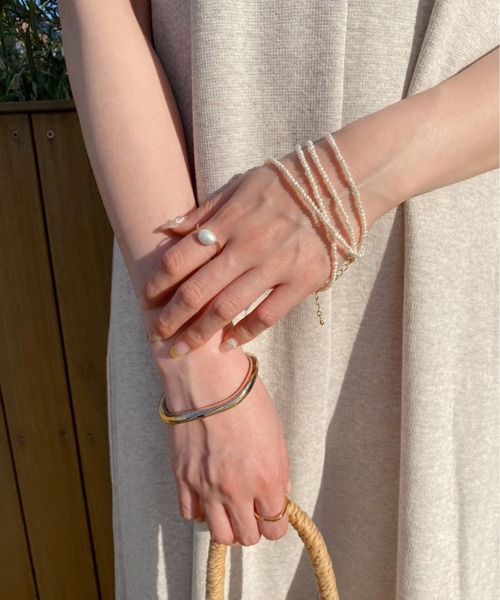 SHENERY（シーナリー）の「【WEB限定】ベビー淡水パールネックレス（ネックレス・レディース・ゴールド・FREE）」の10枚目の写真