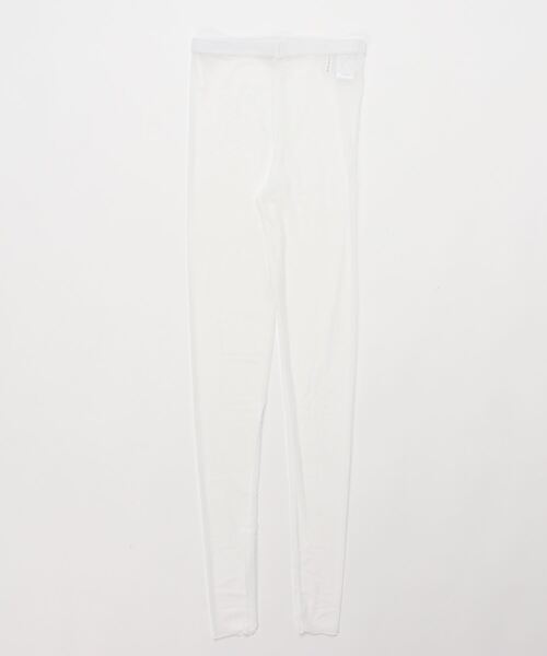 STYLEBLOCK（スタイルブロック）の「シアーカットレギンス（レギンス/スパッツ・レディース・オフホワイト/ブラック/ライトベージュ・M）」の2枚目の写真