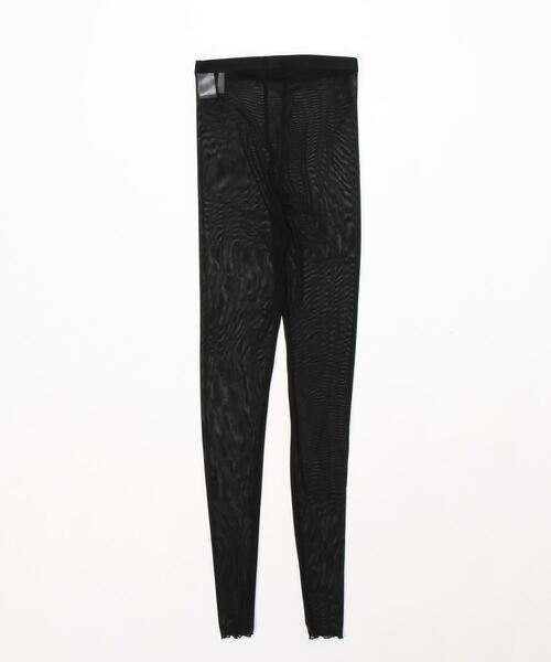 STYLEBLOCK（スタイルブロック）の「シアーカットレギンス（レギンス/スパッツ・レディース・オフホワイト/ブラック/ライトベージュ・M）」の4枚目の写真