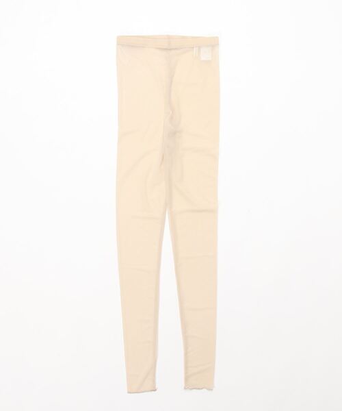 STYLEBLOCK（スタイルブロック）の「シアーカットレギンス（レギンス/スパッツ・レディース・オフホワイト/ブラック/ライトベージュ・M）」の5枚目の写真