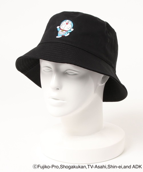LB/S (エルビーエス)の「【ドラえもん】ワンポイント刺繍バケットハット(ハット・メンズ・ホワイト系その他/ブラック系その他/ブルー系その他/ブルー/ブラック/ホワイト・FREE)」の5枚目の写真