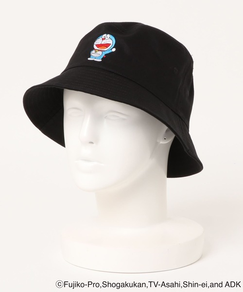 LB/S (エルビーエス)の「【ドラえもん】ワンポイント刺繍バケットハット(ハット・メンズ・ホワイト系その他/ブラック系その他/ブルー系その他/ブルー/ブラック/ホワイト・FREE)」の4枚目の写真