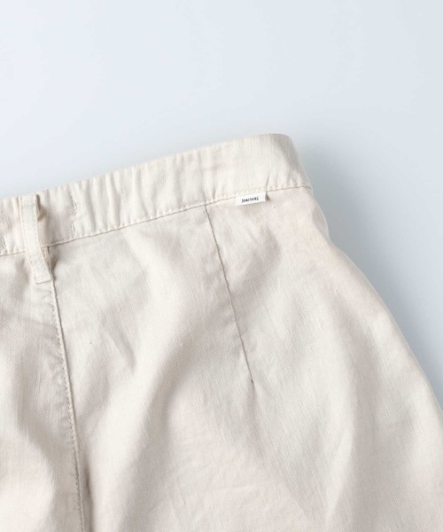 SOMETHING（サムシング）の「【SOMETHING】ベルト付きタックワイドパンツ（その他パンツ・レディース・キナリ・M/S/XS）」の16枚目の写真