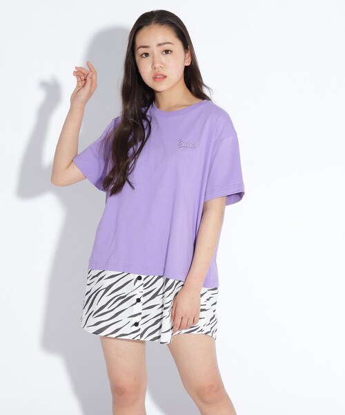 セール シャツドッキング後ろ切り替えワンピース ワンピース Pink Latte ピンクラテ のファッション通販 Zozotown