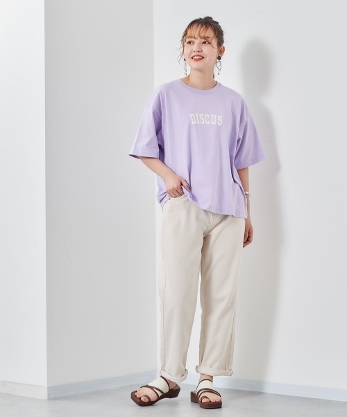 cepo（セポ）の「ライトデニム　アンクルパンツ（デニムパンツ・レディース・ライトインディゴブルー/グレー/グリーン/オフホワイト/インディゴブルー・S/M/L）」の14枚目の写真