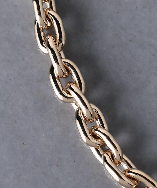 PHILIPPE AUDIBERT（フィリップ オーディベール）の「＜PHILIPPE AUDIBERT（フィリップ オーディベール）＞DILYS チェーン ネックレス GLD（ネックレス・レディース・ゴールド・FREE）」の3枚目の写真