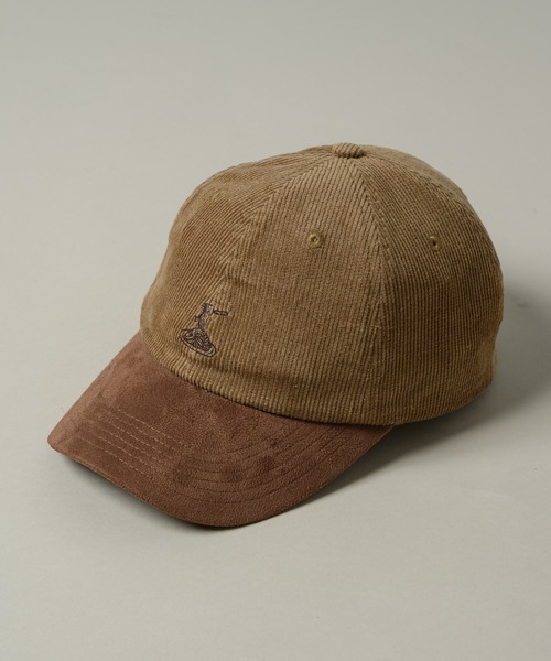moi tytto（モイテュット）の「ワンポイント刺繍キャップ（キャップ・レディース・ブラウン/ナチュラル・FREE）」の6枚目の写真