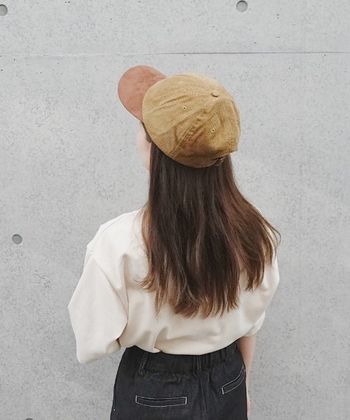 moi tytto（モイテュット）の「ワンポイント刺繍キャップ（キャップ・レディース・ブラウン/ナチュラル・FREE）」の12枚目の写真