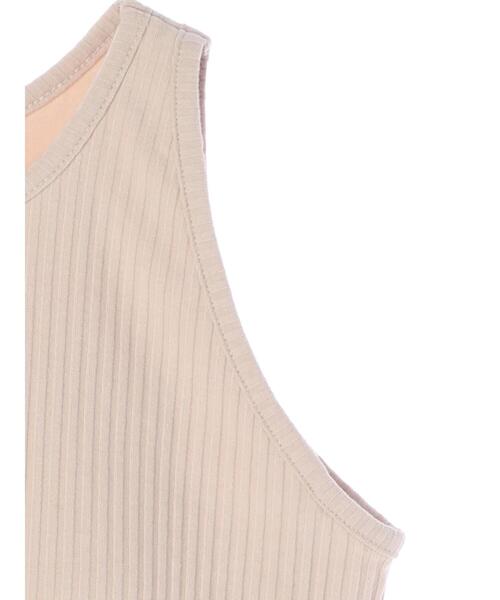 koe（コエ）の「カップ付きタンクトップ*（タンクトップ・レディース・アイボリー/ブラック/ベージュ・M/L）」の17枚目の写真