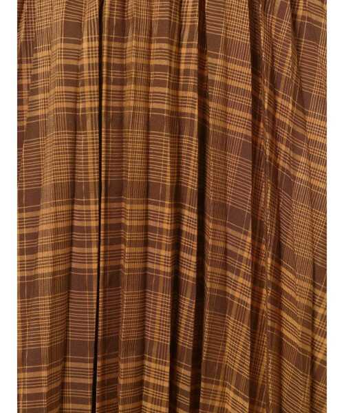 dazzlin（ダズリン）の「チェックダブルプリーツスカート（スカート・レディース・ベージュ/ブラウン/グリーン・FREE）」の19枚目の写真