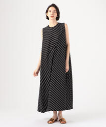 Des Pres デ プレのワンピース ブラック 黒色系 ストライプ柄 通販 Zozotown