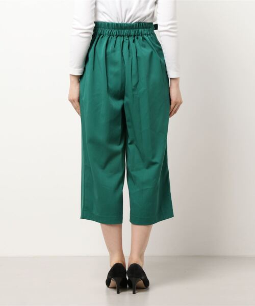 Te chichi（テチチ）の「クロップドワイドストレートパンツ（その他パンツ・レディース・ネイビー/ベージュ/グリーン・MEDIUM/SMALL）」の5枚目の写真