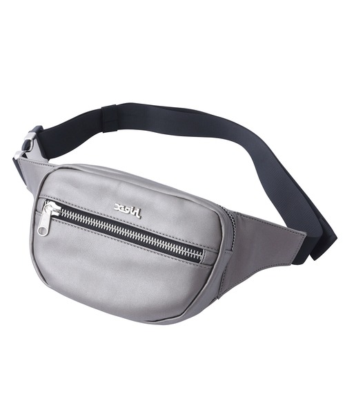 X-girl(エックスガール)の「FAUX LEATHER WAIST BAG(ボディバッグ/ウエストポーチ・レディース・ブラック/ベージュ/パープル・ONE SIZE)」の22枚目の写真