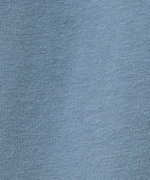 PairPair（ペアペア）の「バイカラー半袖パーカー（ユニセックス）（Tシャツ/カットソー・レディース・ダークパープル/マスタード/グレイッシュブルー・FREE）」の16枚目の写真