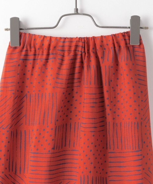 LOWRYS FARM（ローリーズファーム）の「アッシュコラボティアードスカート　959037（スカート・レディース・グリーン/レッド・FREE）」の8枚目の写真