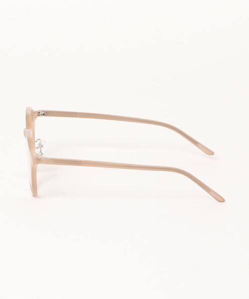 ACYM（アシーム）の「Clear temple glasses（サングラス・レディース・クリア/モカ・FREE）」の5枚目の写真