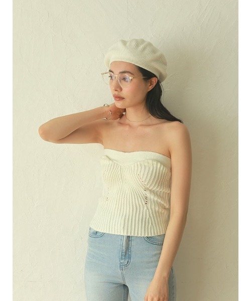 ACYM（アシーム）の「Clear temple glasses（サングラス・レディース・クリア/モカ・FREE）」の8枚目の写真